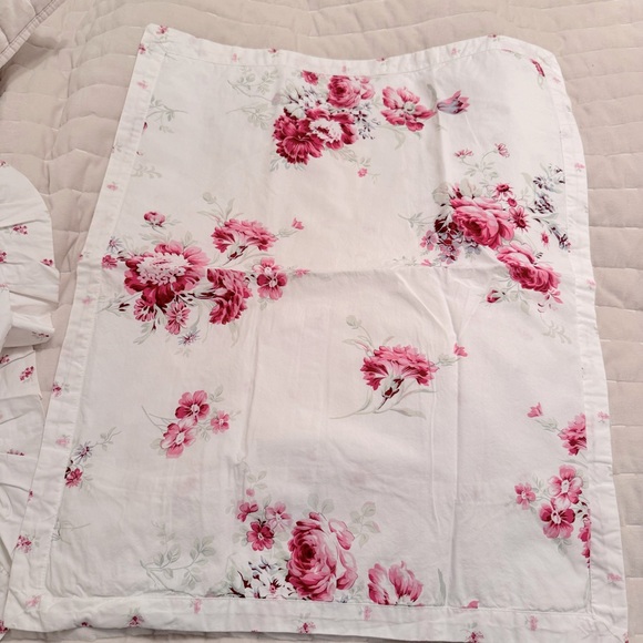 Rachel Ashwell Simply Shabby Chic  Rose White 2 Shans 100% Cotton - Picture 9 of 15